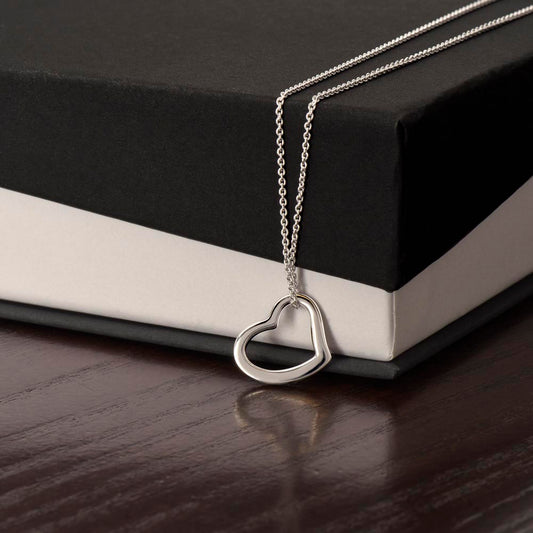 The Madison Delicate Heart Necklace