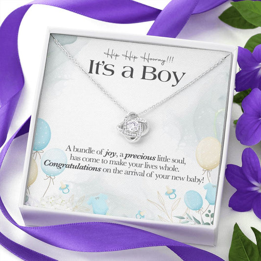 Expecting Mom Gift, White Gold CZ Necklace Gift For New Mom, Best Friend Baby Shower Gift, Pregnant Sister Gift, Congratulations New Mom
