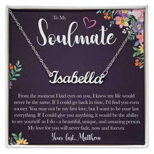 SOULMATE NECKLACE GIFT FOR HER